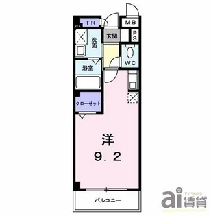 東京都東大和市上北台3【マンション】の間取り