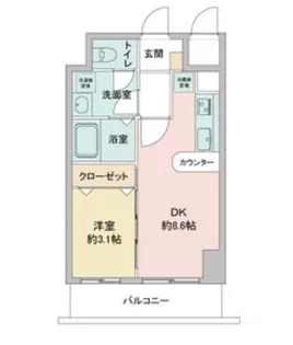 La Douceur今池(ラドゥセールイマイケ)【3階】の間取り