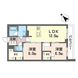 フェリシード野沢【2階】の間取り