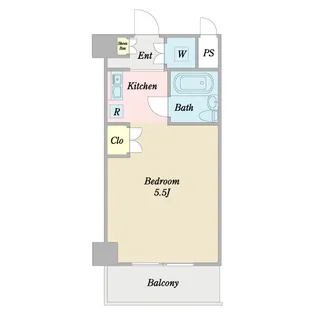 プロシード鶴ヶ峰【5階】の間取り