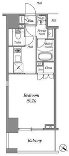ザ・レジデンス赤坂檜町【3階】の間取り