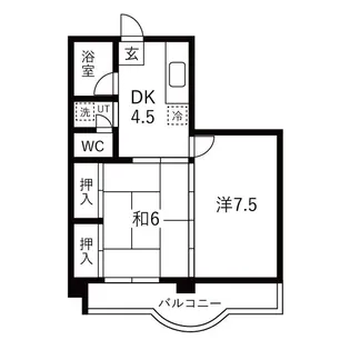 ベアーズマンション【2階】の間取り