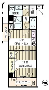 CASA MIA【4階】の間取り