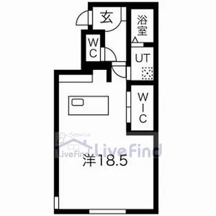 Stella Sara(ステラ サーラ)【3階】の間取り