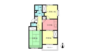 パストラルコートI【3階】の間取り