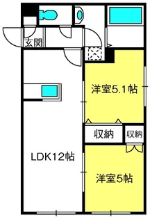 Abeille【1階】の間取り