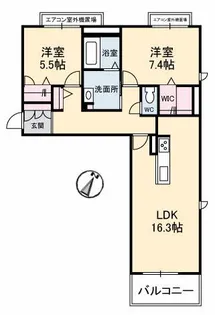 Neo ジョリカ【3階】の間取り