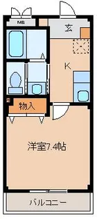 ソルビオス金剛院【3階】の間取り