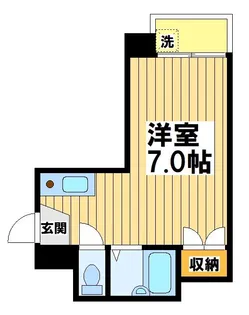 ドゥエリング国領【2階】の間取り