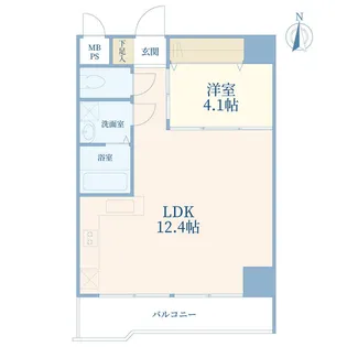 五反田ダイヤモンドマンション【2階】の間取り