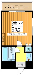 クレール八雲【1階】の間取り