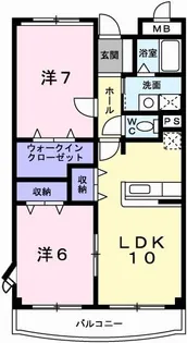 フラッツ・アイII【3階】の間取り