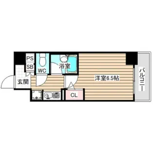 エスリード本町【7階】の間取り