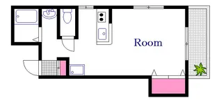サンライズ舟入【5階】の間取り