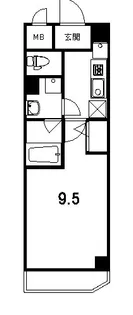 SWISS京都堀川WEST【10階】の間取り