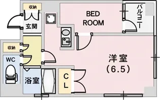 プリオーレ神戸II【7階】の間取り