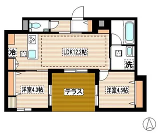 CIELO【1階】の間取り