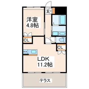 アーバンライフ12【1階】の間取り