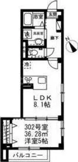 KRC【2階】の間取り