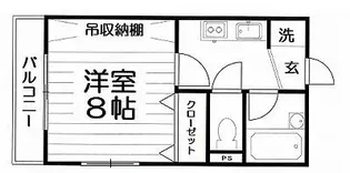 パークサイドA【1階】の間取り