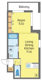 ビエンベニードス【3階】の間取り