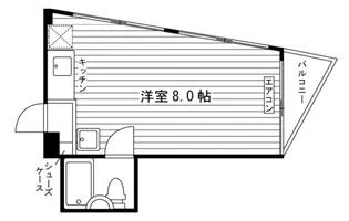 K2ビル【4階】の間取り