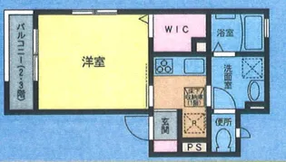 ガーデンデュカス【2階】の間取り