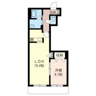 HAUS DES MEERES【1階】の間取り