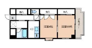 ロイヤルヒルズ泉中央【2階】の間取り