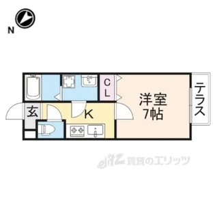 アネックスB【2階】の間取り