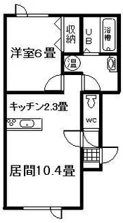 あぷりこっと【1階】の間取り