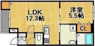 T s GARDEN【3階】の間取り