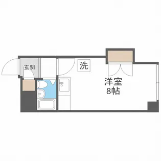 アーバンシティ札幌【4階】の間取り