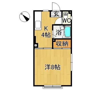 リッチフィールド【1階】の間取り