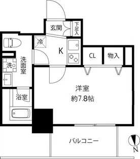 プレール・ドゥーク浅草橋【5階】の間取り