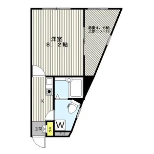 サン・デ・クレセール【2階】の間取り