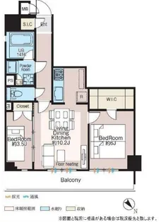 CREATIF三軒茶屋 クレアティフ三軒茶屋【2階】の間取り