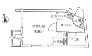 フェニックス代々木上原【3階】の間取り