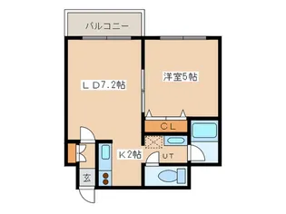 フランセジュ-ル豊平3条【8階】の間取り