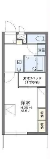 レオパレス扇【3階】の間取り