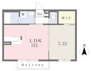 リバーサイド【2階】の間取り