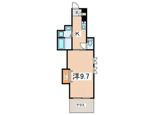 アメニティハウス代沢【1階】の間取り