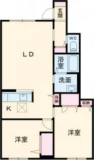 シャーメゾン・サウス加古川【1階】の間取り