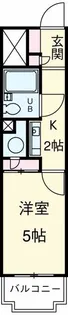ベル島田【6階】の間取り