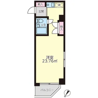 千石ロイヤルマンション【3階】の間取り