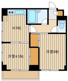 メゾンド昴【4階】の間取り