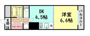 プレサンス千日前通【9階】の間取り