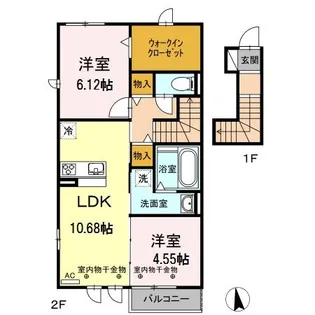 アメニティ31【2階】の間取り