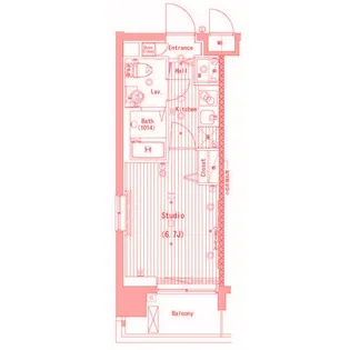 グランド・ガーラ横濱桜木町【7階】の間取り