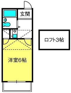 アリエッタ・ラビータ【2階】の間取り